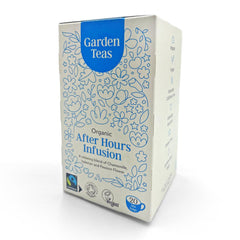 Garden Teas Organic Fairtrade After Hours Infusion 20 Teabags