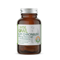 Wise Owl GTF Chromium 60mcg 60s