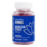 NaturesPlus Gummies Magnesium Citrate 105mg Raspberry 75s