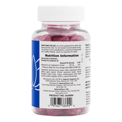 NaturesPlus Gummies Magnesium Citrate 105mg Raspberry 75s