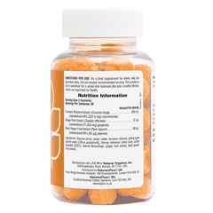 NaturesPlus Gummies Turmeric with Ginger & Black Pepper Peach 60s