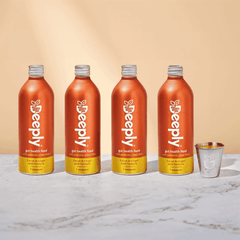 Deeply Gut Health Food Carrot & Ginger with Turmeric 4x455ml CASE