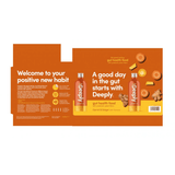 Deeply Gut Health Food Carrot & Ginger with Turmeric 4x455ml CASE