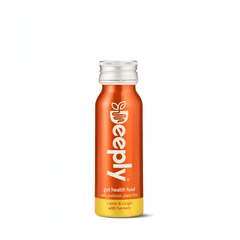 Deeply Gut Health Food Carrot & Ginger with Turmeric 65ml SMALL SINGLE