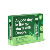 Deeply Gut Health Food Spinach & Kiwi with Seaweed 4x455ml CASE