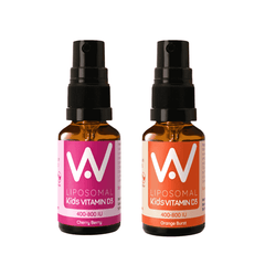 Well.Actually. HA Liposomal Kids Vitamin D3 Oral Spray 400-800IU Orange Burst Flavour 15ml