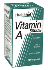 Health Aid Vitamin A 5000iu 100's