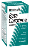 Health Aid Beta-Carotene 23,000iu 30's