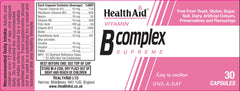 Health Aid Vitamin B Complex Supreme 30's