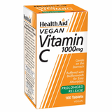 Health Aid Vegan Vitamin C 1000mg Prolonged Release 100's