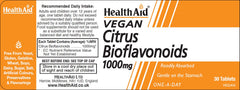 Health Aid Vegan Citrus Bioflavonoids 1000mg 30's