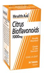 Health Aid Vegan Citrus Bioflavonoids 1000mg 30's