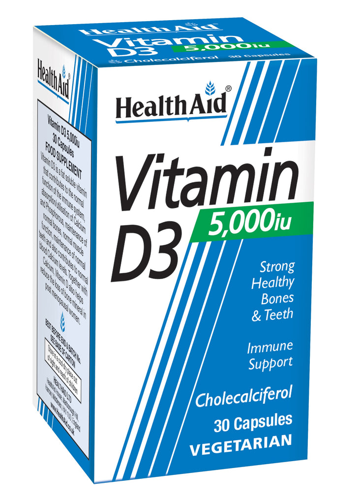 Health Aid Vitamin D3 5000iu 30's