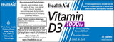 Health Aid Vitamin D3 1000iu 30's