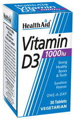 Health Aid Vitamin D3 1000iu 30's