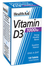 Health Aid Vitamin D3 1000iu 120's