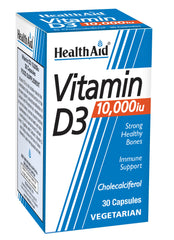 Health Aid Vitamin D3 10,000iu 30's