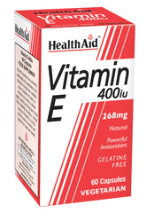 Health Aid Vitamin E 400iu 60's