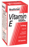 Health Aid Vitamin E 1000iu 30's
