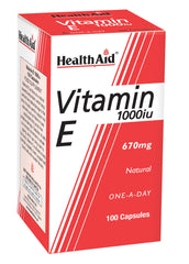 Health Aid Vitamin E 1000iu 100's