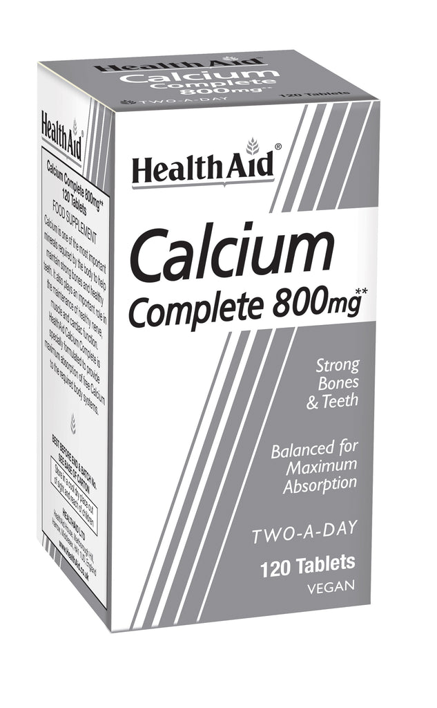 Health Aid Calcium Complete 800mg 120's