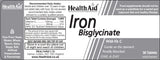 Health Aid Iron Bisglycinate 30's