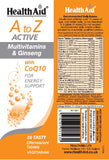 Health Aid A to Z Active 20's