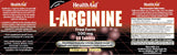 Health Aid L-Arginine 500mg 60's
