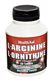 Health Aid L-Arginine and L-Ornithine with Vitamin B6 60's