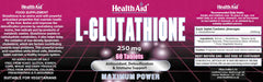 Health Aid L-Glutathione 250mg 60's