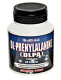 Health Aid DL-Phenylalanine (DPLA) 500mg 30's
