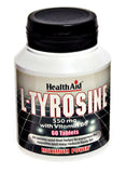 Health Aid L-Tyrosine & Vitamin B6 550mg 60's