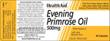 Health Aid Evening Primrose Oil 500mg with Vitamin E 60's