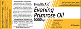 Health Aid Evening Primrose Oil 1000mg 60's