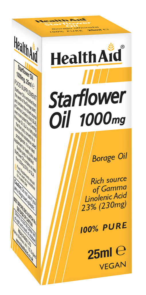 Health Aid Starflower Oil 1000mg 25ml
