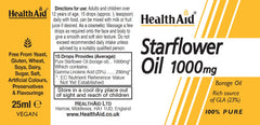 Health Aid Starflower Oil 1000mg 25ml