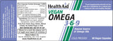 Health Aid Vegan Omega 3.6.9 60's