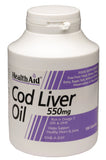 Health Aid Cod Liver Oil 550mg 180's