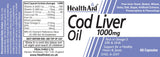 Health Aid Cod Liver Oil 1000mg 60's