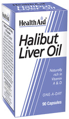Health Aid Halibut Liver Oil 90's