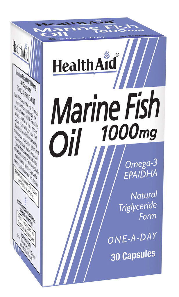 Health Aid Marine Fish Oil 1000mg 30's