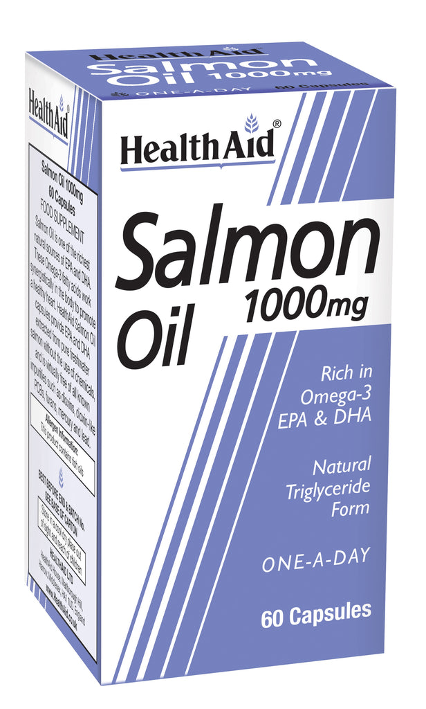 Health Aid Salmon Oil 1000mg 60's