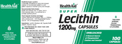 Health Aid Lecithin 1200mg 100's