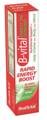 Health Aid B-vital Rapid Energy Boost Effervescent 20's