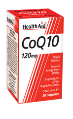 Health Aid CoQ10 Ubiquinone 120mg 30's