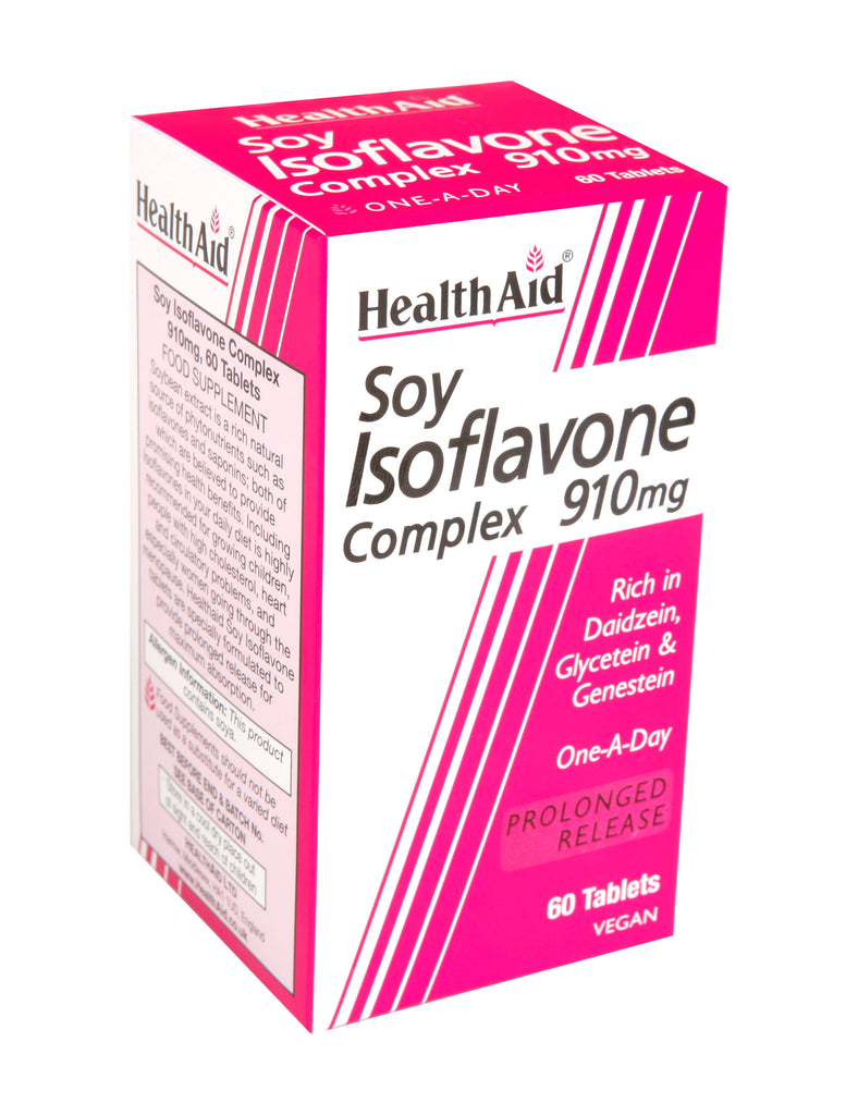 Health Aid Soy Isoflavone Complex 910mg 60's