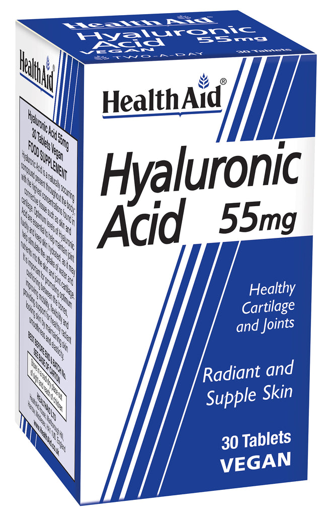 Health Aid Hyaluronic Acid 55mg 30's