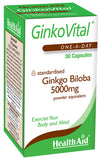 Health Aid Ginkgo Vital 5000mg 30's