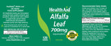 Health Aid Alfalfa Leaf 700mg 120's