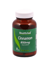 Health Aid Cinnamon 850mg 30's